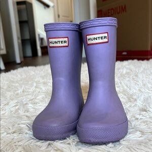 Hunter Purple Rain Boots